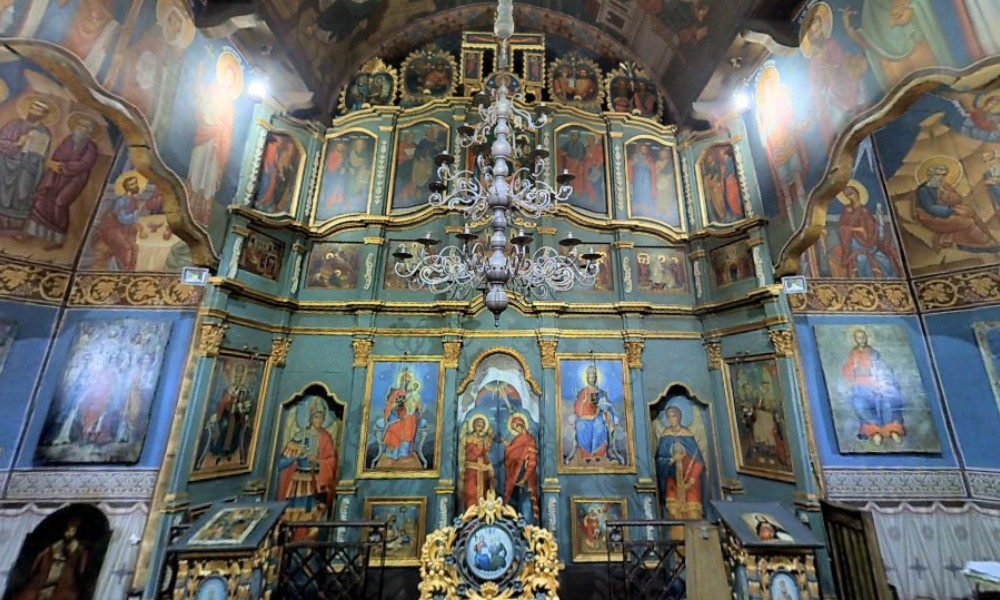 Церковь Успения Пресвятой Богородицы, Каушаны, Молдова - Виртуальный Тур 3D